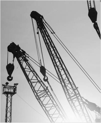 Bulldozers & Cranes